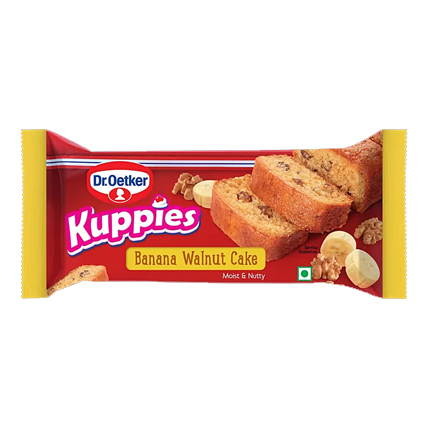 Dr.Oetker Cake Kuppies Banana Walnut 